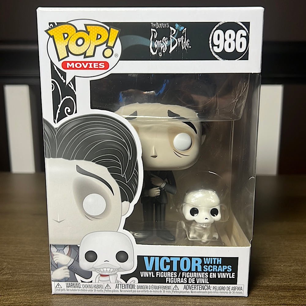 Funko POP! Corpse Bride, Victor with Scraps 986